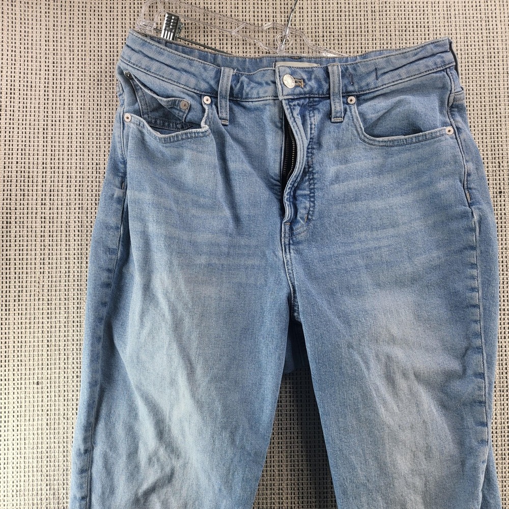 Madewell Jeans Womens 29 Blue The Curvy Perfect‎ Vintage Jean High Rise Straight